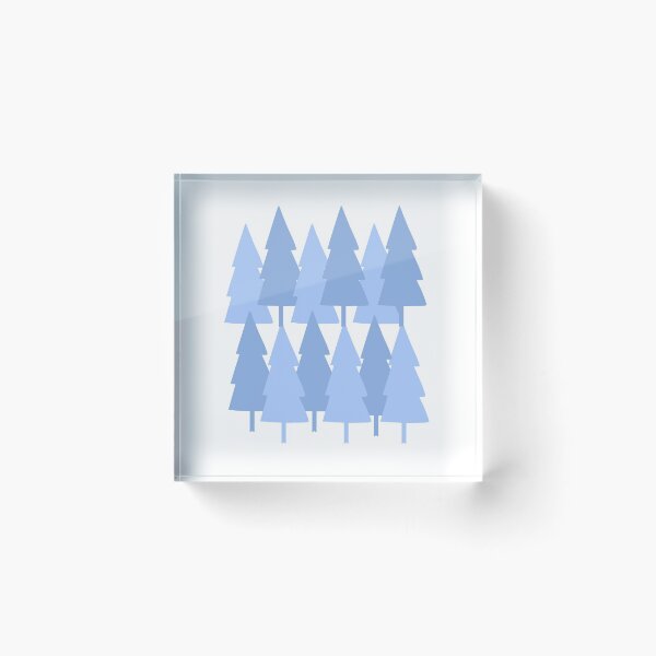 Item preview, Copy of Christmas Tree pattern in alternating pale pink and light olive gren designed and sold by Rabbitti.