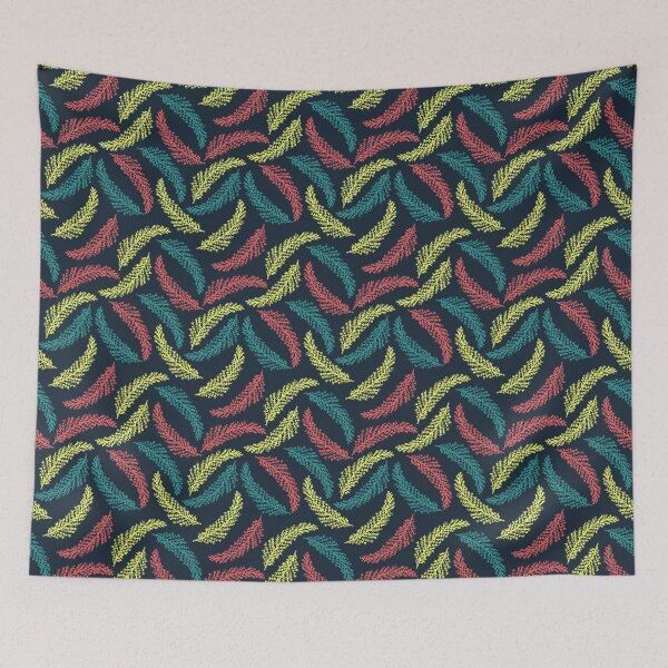 Item preview, Colorful Pine Leaves designed and sold by Luciana Lakowsky.