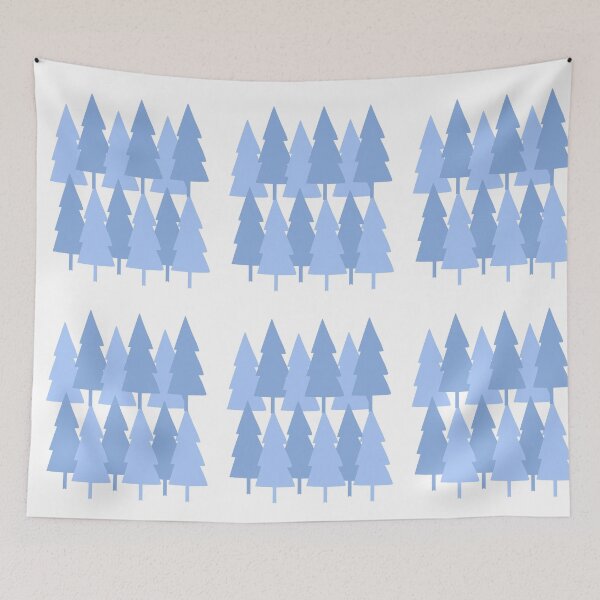 Item preview, Copy of Christmas Tree pattern in alternating pale pink and light olive gren designed and sold by Rabbitti.