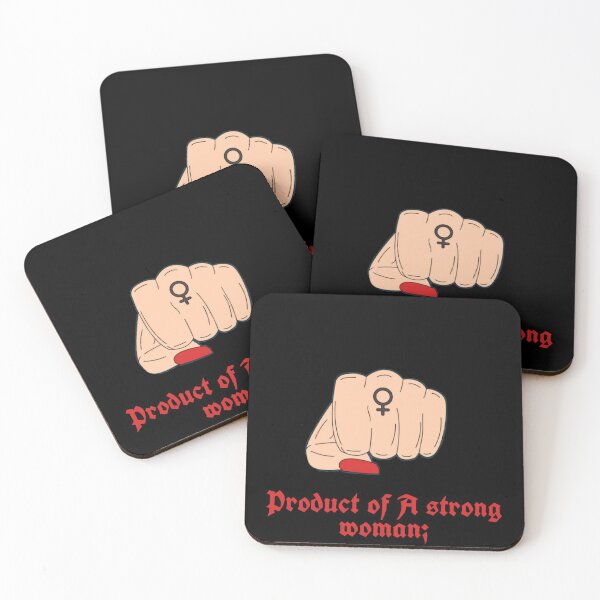 Item preview, Product of a strong woman. (Feminist quote)  designed and sold by Slangt-shirt.