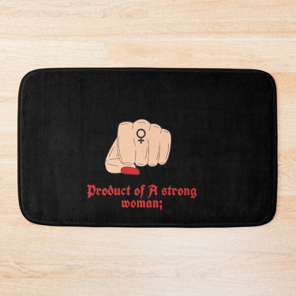 Item preview, Product of a strong woman. (Feminist quote)  designed and sold by Slangt-shirt.