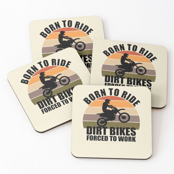 Item preview, Born to Ride Dirt Bikes Forced to Work designed and sold by Adel Qasem.