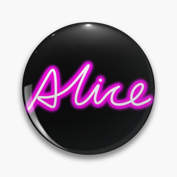 Item preview, Neon light sign Alice  designed and sold by chloesartworld.