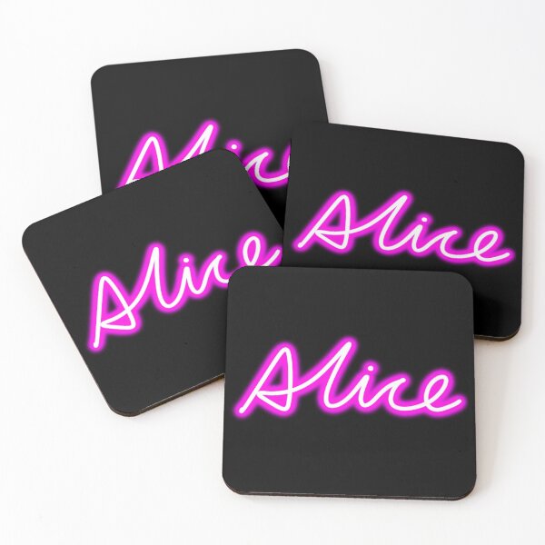 Item preview, Neon light sign Alice  designed and sold by chloesartworld.