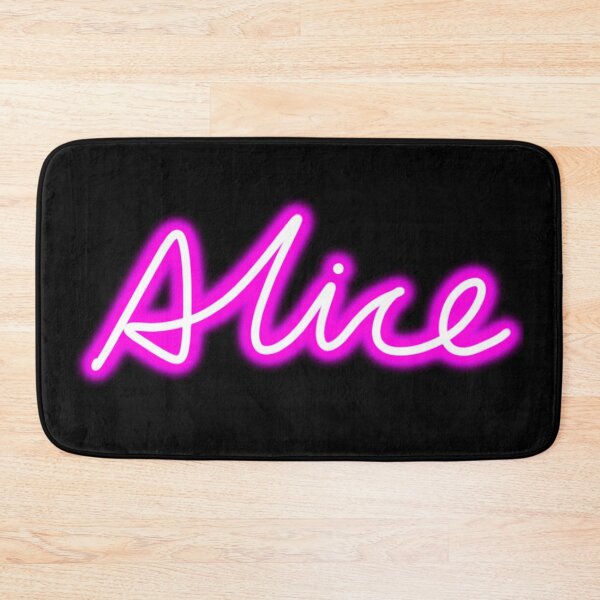 Item preview, Neon light sign Alice  designed and sold by chloesartworld.