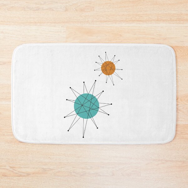 Item preview, Franciscan Starburst Mid Century Modern Turquoise Orange designed and sold by Orchard Berry.