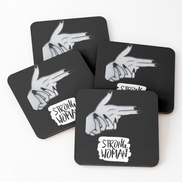 Item preview, Product of a strong woman. (Feminist quote)  designed and sold by Slangt-shirt.