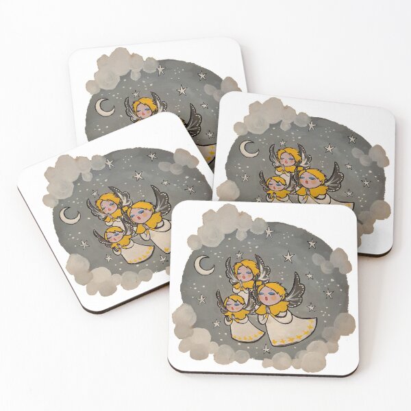 Item preview, Christmas Angels designed and sold by WormTrousers.