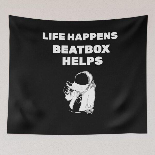 Item preview, Life Happens Beatbox Helps designed and sold by joabaj.