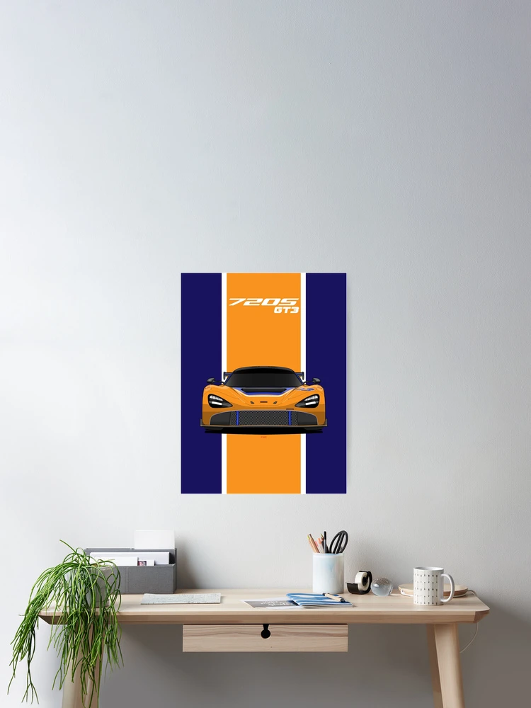 Thumbnail 2 of 3, Poster, 720s GT3 Racing designed and sold by Keyur44.