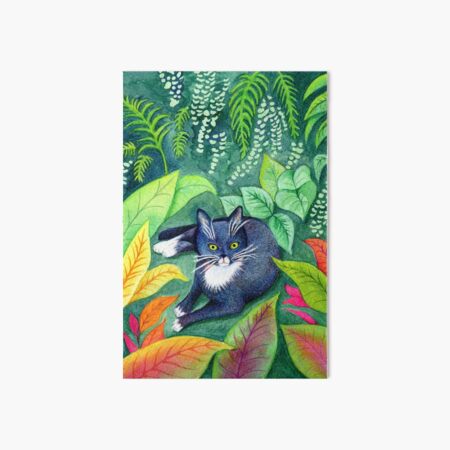 Jungle Cat Art Board Print