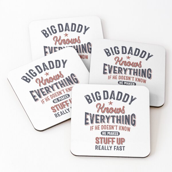 Item preview, Big Daddy Knows Everything | Father Grandpa Gift designed and sold by cidolopez.