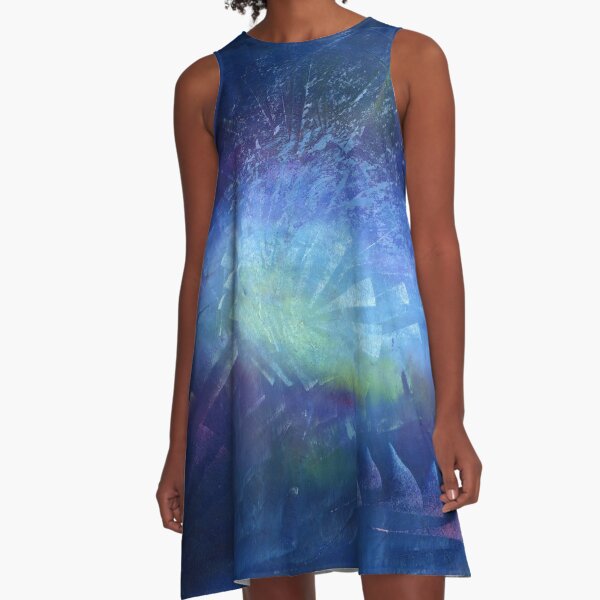 "Splash" A-Line Dress