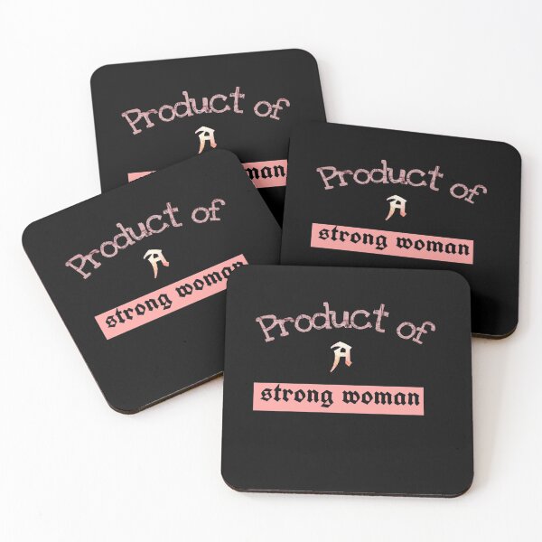 Item preview, Product of a strong woman. (Feminist quote)  designed and sold by Slangt-shirt.