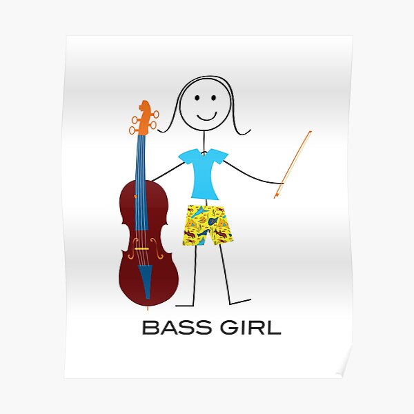 Double Bassist Posters Redbubble