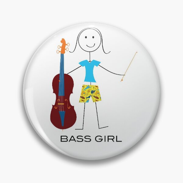 Item preview, Funny Womens Double Bass Player designed and sold by whyitsme.
