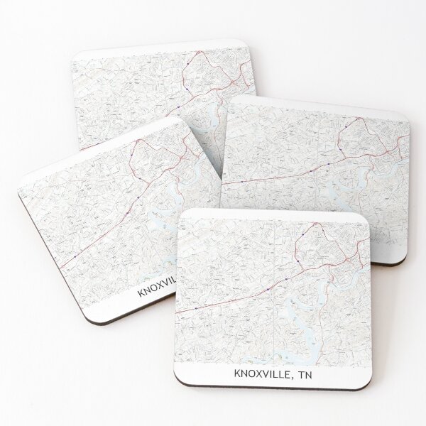 Item preview, Knoxville, TN Topographical Map Clean designed and sold by PGHPhotoCo.