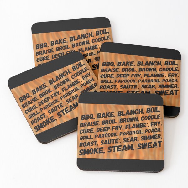 Item preview, Cooking Methods - all the ways to cook food designed and sold by janraydesigns.