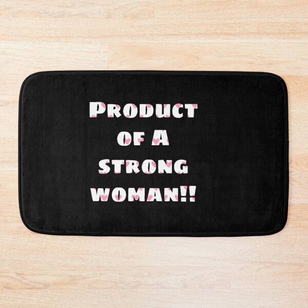 Item preview,  Product of a strong woman. (Feminist quote)  designed and sold by Slangt-shirt.