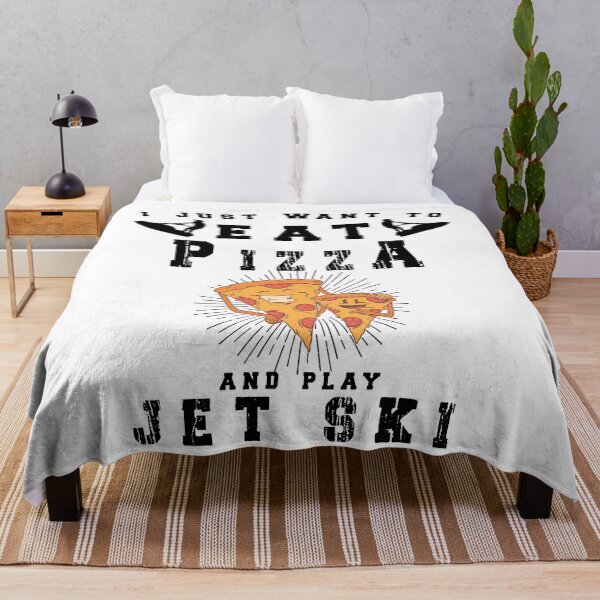 Item preview, I Just Want To Eat Pizza And Play Jet Ski America's Game designed and sold by . JustBeUnique ..