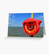 Whitsable Lifebouy Greeting Card