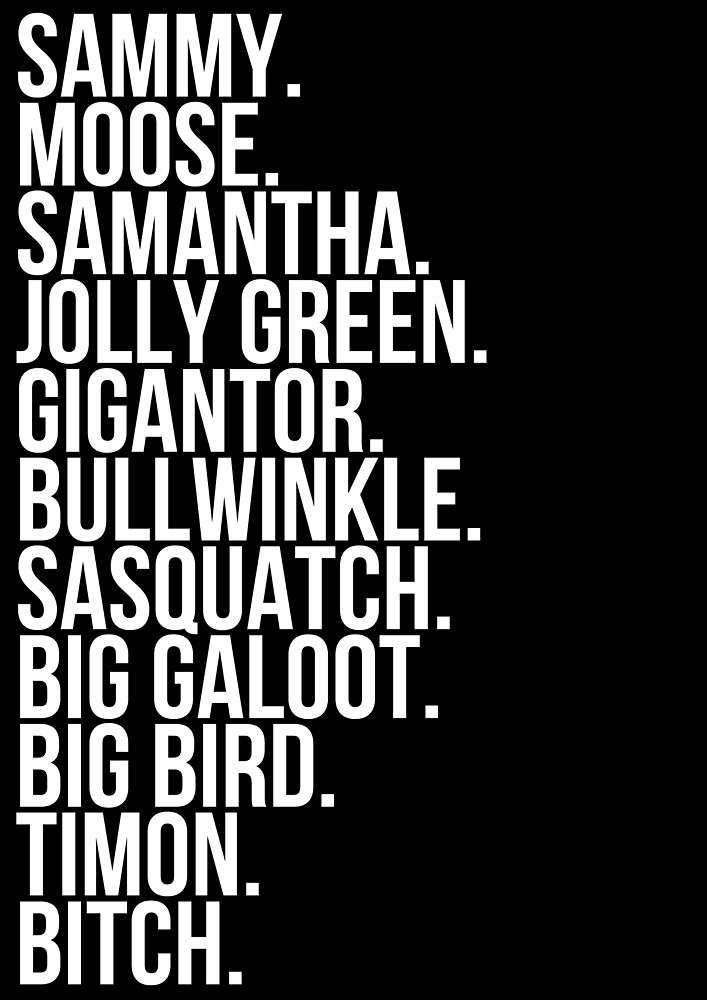 "Sam Winchester Nicknames" by swinchester96 Redbubble