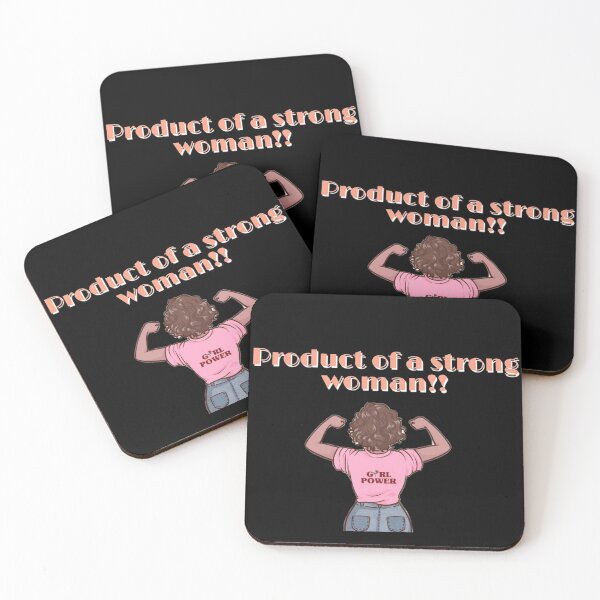 Item preview,   Product of a strong woman. (Feminist quote)  designed and sold by Slangt-shirt.