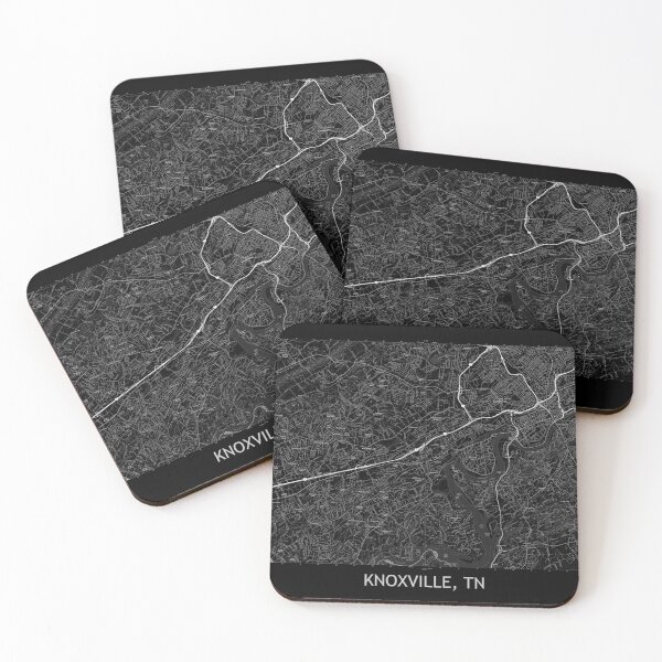Item preview, Knoxville, TN Topographical Map Black designed and sold by PGHPhotoCo.