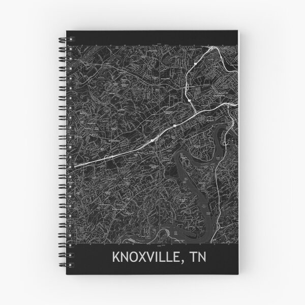 Item preview, Knoxville, TN Topographical Map Black designed and sold by PGHPhotoCo.