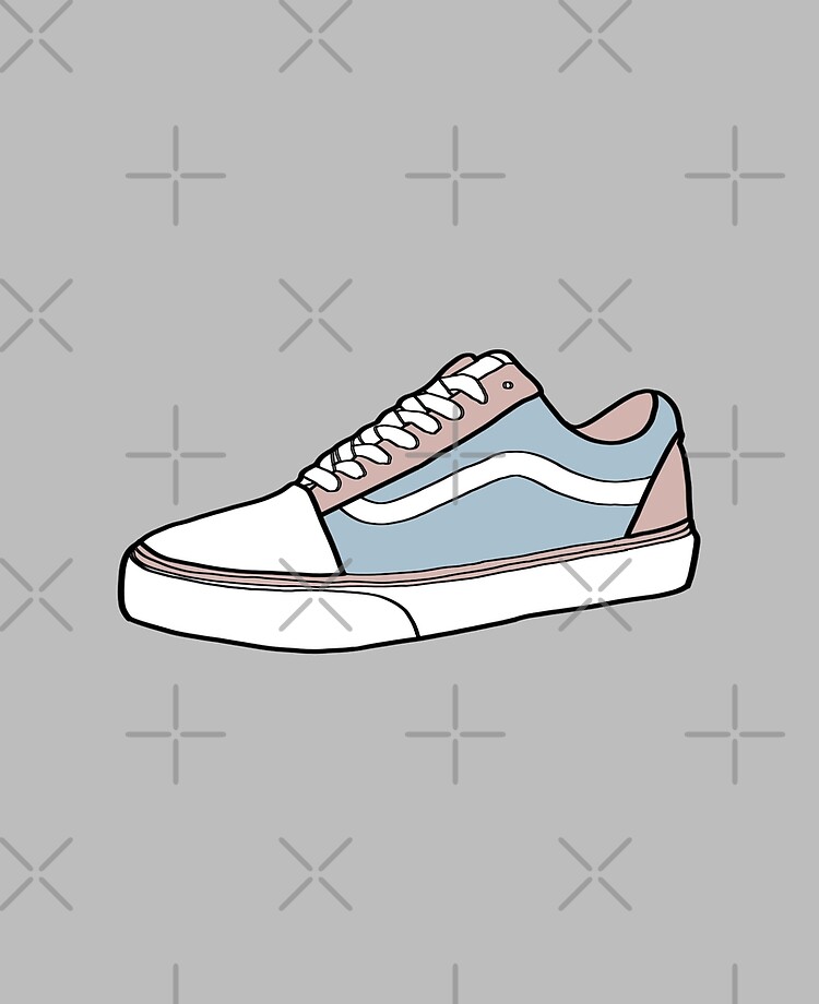 Vans old outlet school outline