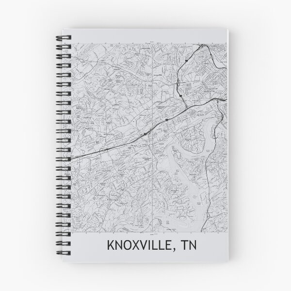 Item preview, Knoxville, TN Topographical Map Grey designed and sold by PGHPhotoCo.