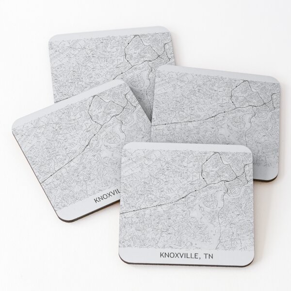 Item preview, Knoxville, TN Topographical Map Grey designed and sold by PGHPhotoCo.
