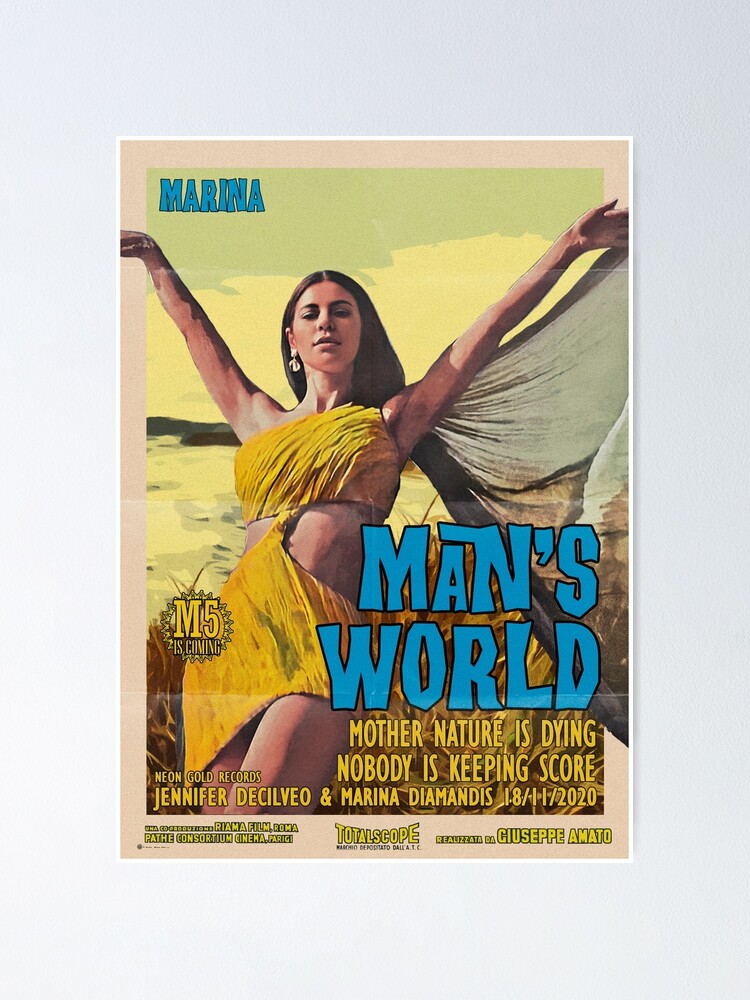 Alternate view of MARINA - Man's World Poster