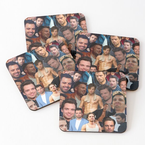 Item preview, Sebastian Stan Photo Collage designed and sold by Jess Designs.