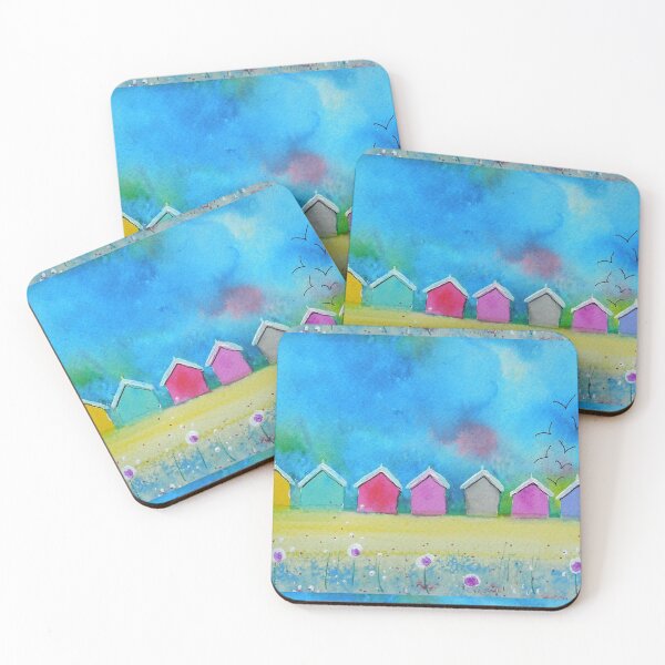 Item preview, Beach Huts designed and sold by FrancesArt.