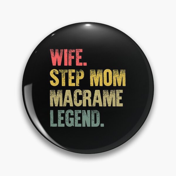 Item preview, Best Mother Women Funny Gift T Shirt Wife Step Mom Macrame Legend designed and sold by Bendthetrend.