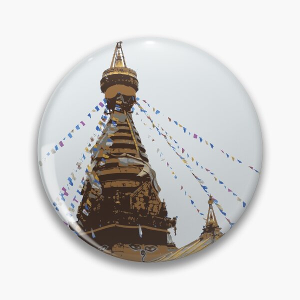 Artikelvorschau, Swayambhunath Stupa Kathmandu Nepal entworfen und verkauft von TheJoeyStudio.