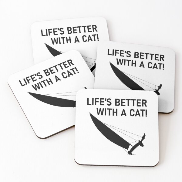 Item preview, Life Is Better With A Cat! - Sailing designed and sold by der-berliner.