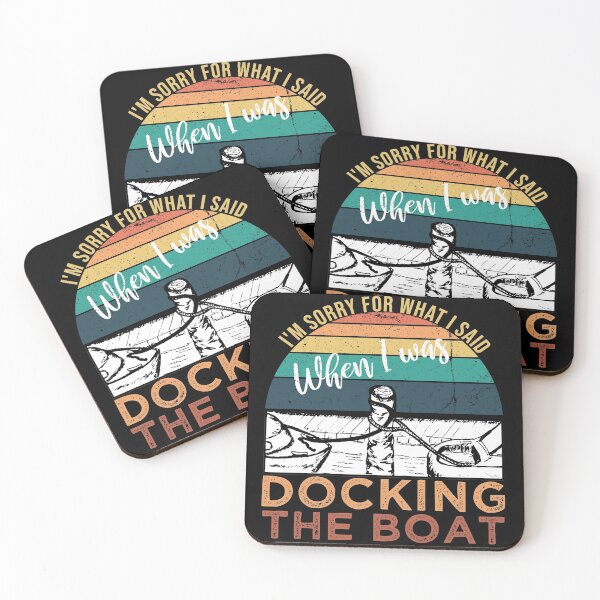 Item preview, I'm Sorry for What I Said when I Was Docking the Boat, Vintage, Retro, Funny  designed and sold by Van-Tees.