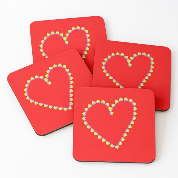 Item preview, Heart on red designed and sold by tetibright.