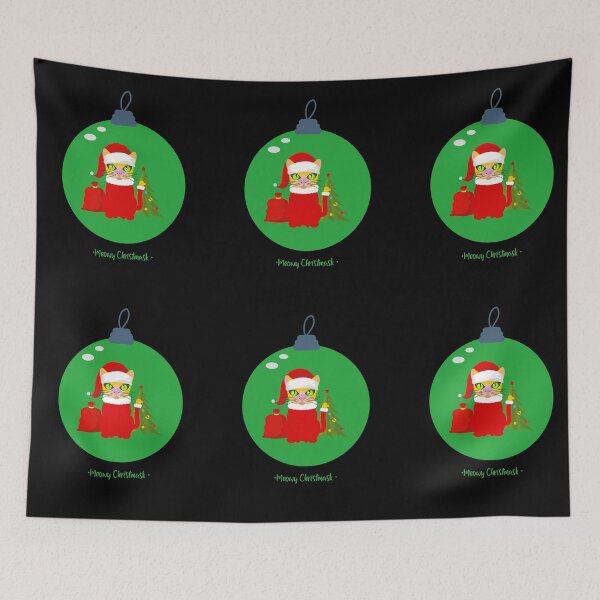 Item preview, Meowy Christmask designed and sold by joshua pierre.