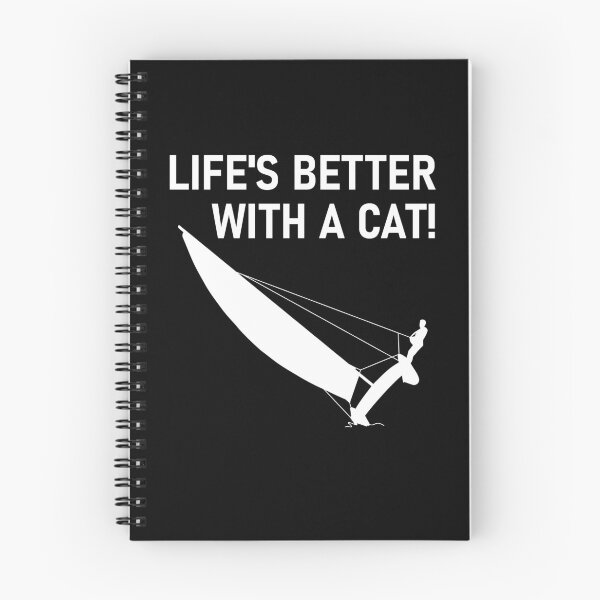 Item preview, Life is better with a cat! - Trapeze sailing designed and sold by der-berliner.