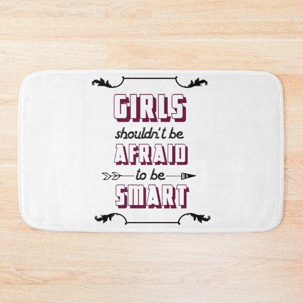 Item preview, Girls Clever Smart Self-confident Girl not Afraid designed and sold by tarek25.