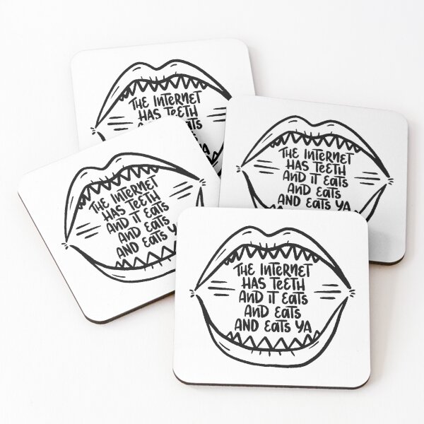 Item preview, The Internet has teeth designed and sold by letterbrighter.