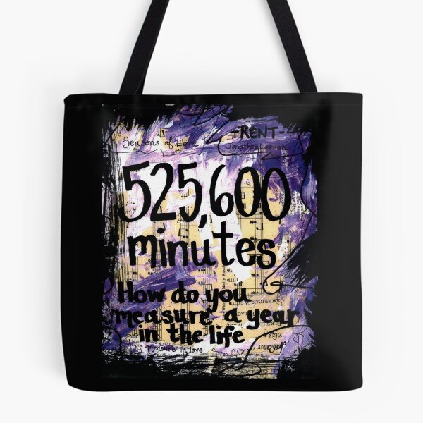Item preview, Rent music art painting broadway musical theater theatre Jonathan Larson singer gift quote mixed media book art painting original art designed and sold by LexiconOfLove.