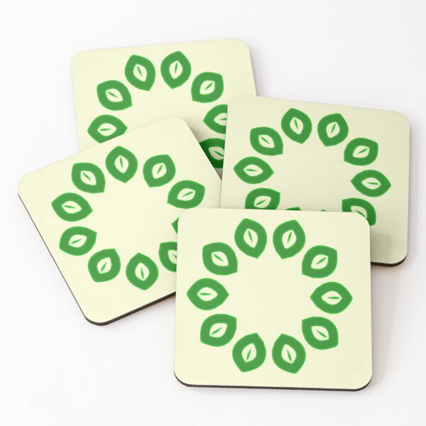Item preview, Green leaves  designed and sold by tetibright.