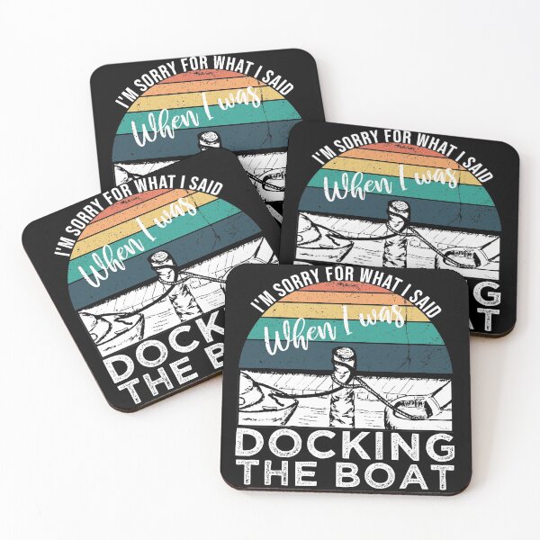 Item preview, I'm Sorry for What I Said when I Was Docking the Boat, Vintage, Retro, Funny  designed and sold by Van-Tees.