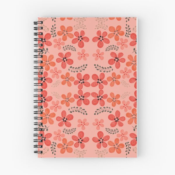 Item preview, ROUND FLORAL - ORANGE designed and sold by PrachiManerikar.