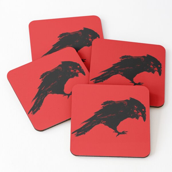 Item preview, RED eye RAVEN designed and sold by valeta5.