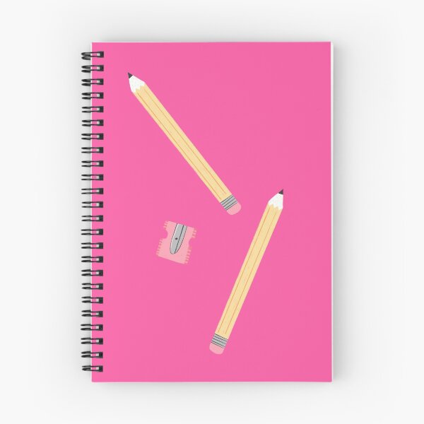 Item preview, Pencils on Hot Pink designed and sold by latheandquill.